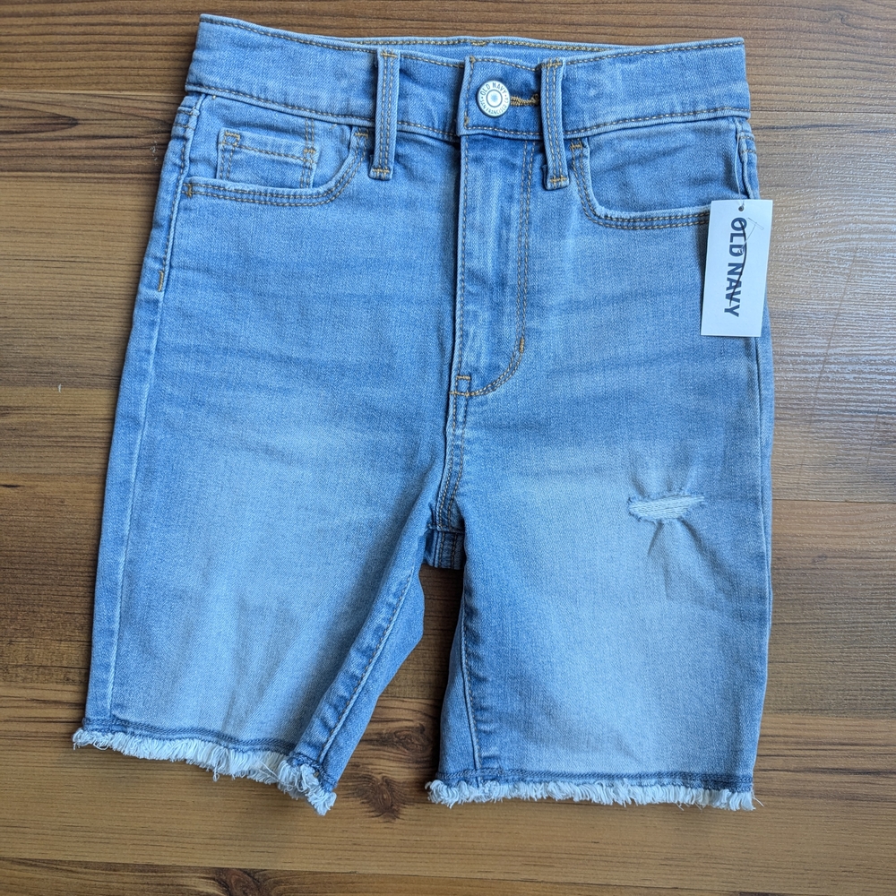 BNWT Old Navy Light Blue Denim Shorts For Girls